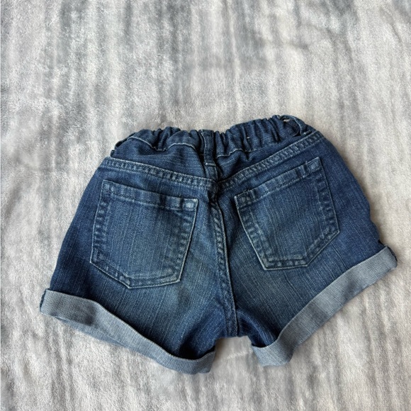 The Children's Place Dark Blue Denim‎ Shorts - Picture 3 of 6